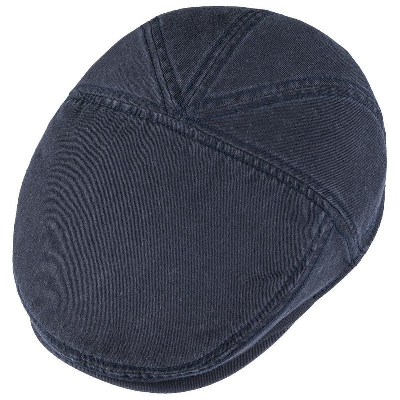 Stetson Paradise Cotton Flat Cap Men Blue 7 1/2-7 5/8 - Image 4